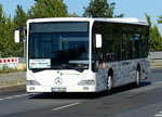 SEV -Ersatzverkehr Ring S41 /S42, MB Citaro TF-CB 445, 'fahrdienst brauch' in Berlin im August 2016.