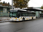 Schaffhausen Bus - Mercedes Citaro Nr.27  SH 54327 bei den Bushaltestellen beim Bahnhof am 25.10.2016