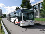 Regionalbus Lenzburg / EUROBUS - Mercedes Citaro Nr.465  AG 18552 in Kerzers als Bahnersatz für die BLS Zwischen Kerzers und Bern Brünnen am 15.07.2017
