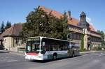 Stadtbus Eisenach: Mercedes-Benz Citaro der KVG Eisenach, eingesetzt im Stadtverkehr. Aufgenommen im September 2017 im Stadtgebiet von Eisenach.