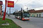 CH Busse in Rumnien: Ex. BSU Citaro I Nr. 70 in Medias, 31.03.2018.