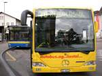 Ikea-Bus 72 und Citaro Gelenkbus 97 am BHF Liestal