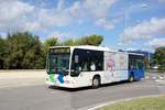 Bus Spanien / Bus Mallorca: Mercedes-Benz Citaro (Wagen 098) der Empresa Municipal de Transports de Palma de Mallorca (EMT), aufgenommen im Oktober 2019 im Stadtgebiet von Palma de Mallorca.