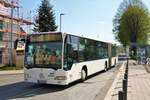City Bus Mobil Mercedes Benz Citaro 1 G als SEV für die S6 am 18.04.20 in Bad Vilbel Bhf 