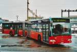 VB Biel Nr. 141/BE 560141 Mercedes Citaro am 20. Dezember 2008 Lyss, Bahnhof