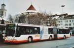 BSU Solothurn Nr. 42/SO 143442 Mercedes Citaro am 20. Dezember 2008 Solothurn, Amthausplatz