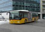 Postauto - Mercedes Citaro Nr.49  VD 2735 unterwegs nach St.George in Nyon am 03.01.2009