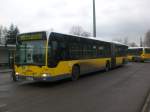 Mercedes-Benz O 530 I (Citaro) auf der Linie M11 nach Lichterfelde Unter den Eichen/Drakestrae am S-Bahnhof Schneweide/Sterndamm.