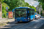 10.05.2024: BKV Wagen NKA 343 als 129 Richtung Széll Kálmán tér. Der Bus stammt ursprünglich aus Freiburg in der Schweiz