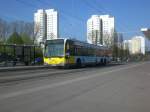 Mercedes-Benz O 530 I (Citaro) auf der Linie 154 nach Buchholz-West Aubertstrae am S-Bahnhof Hohenschnhausen.