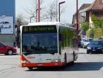 RBS - Mercedes Citaro Nr.2  BE 366002 unterwegs auf der Linie 36 in Zollikofen am 01.05.2009