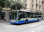 TPL - Mercedes Citaro Bus Nr.318 TI 161004 unterwegs auf der Linie 4 in der Stadt Lugano am 13.05.2009