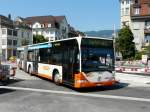 BSU - Mercedes Citaro Bus Nr.45  SO 143445 unterwegs auf der Linie 1 vor dem Bahnhof Solothurn am 08.09.2009