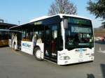 Regionalbus Lenzburg - Mercedes Citaro Nr.472  AG 18426 bei der Bushaltestelle neben dem Bahnhof Wildegg am 20.11.2009