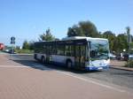 Mercedes-Benz O 530 I (Citaro) auf Betriebsfahrt am Bahnhof Nauen.