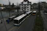 Zwischen dem Bahnhof und dem Kasernenplatz in Luzern sind Fahrzeuge von vier Busbetrieben anzutreffen.
