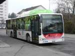 BGU - Mercedes Citaro Gasbus Nr.16 SO 20824 unterwegs beim Bahnhof Grenchen Sd am 23.01.2010