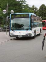 RNV Bus am Bismarckplatz in Heidelberg am 05.08.10