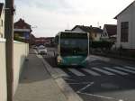 Ein Citaro der Linie 25 in Maintal Hochstadt am 30.10.10