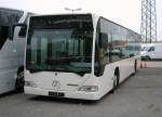 Mercedes O530 Citaro Neuwagen, aufgenommen am 24.01.2004 auf dem Gelnde der Evobus NL Dortmund.