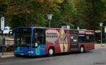 CeBus (CE KC 299) mit Werbung für Kübau.