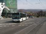 Ein RNV Citaro G in Heidelberg am Hbf am 25.03.11