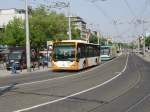 Ein RNV Mercedes Benz Citaro am 21.04.11 in Mannheim am Hbf 