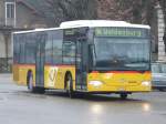 POST - Mercedes Citaro Bus SO 149606 auf der Linie 94 nach Waldenburg vor dem Bahnhof in Balsthal am 30.12.2007