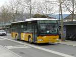 Postauto - Mercedes Citaro VD 548087 unterwegs auf der Linie 662 in Yverdon les Bains am 25.04.2012