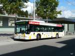 Schaffhausen Bus - Mercedes Citaro  Nr.27  SH  54327 bei den Bushaltestellen in Schaffhausen am 26.08.2012
