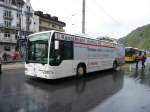 Ortsbus Brig ( Postauto) -  Mercedes Citaro  VS 241959 vor dem Bahnhof Brig am 27.04.2013