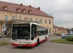 5.7.13 Prenzlau. Mercedes Citaro als Shuttle zur Landesgartenschau