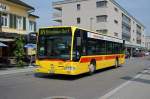 Mercedes Citaro mit der Betriebsnummer 32 auf der Linie 64 beim Bahnhof in Dornach. Die Aufnahme stammt vom 09.07.2013.