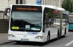 FRABus Mercedes Benz Citaro C1 Facelift G am 24.05.14 als SEV (Schienenersatzverkehr)  auf der Linie 14 in Frankfurt am Main Süd Bhf 