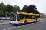 Stadtbus Gotha: Mercedes-Benz Citaro Facelift (Wagennummer 104) des Omnibusbetriebes Wolfgang Steinbrück, aufgenommen im Juli 2015 am Zentralen Omnibusbahnhof in Gotha.