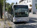 Stadtbus Singen - Mercedes Citaro  FR.JS 372 unterwegs auf der Linie 5 in Singen am 02.08.2015