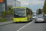 An der Landstraße in Vaduz kommt uns der FL-39853 (Mercedes Benz Citaro G Facelift) entgegen.