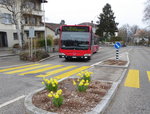 Bern Mobil - Mercedes Citaro Nr.844  BE 671844 unterwegs auf der Linie 19 in der Stadt Bern am 25.03.2016