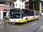 VBD - Mercedes Citaro Nr.14  GR 43451 unterwegs auf der Linie 1 in Davos am 26.03.2016