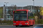 . Mecedes Benz Citaro der Rhein Westerwaldbus Linie gesehen in Neuwied am 09.04.2016.