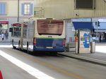 TPL-Mercedes Citaro Nr.411 steht am Busbahnhof Lugano, Centro am 3.8.16 