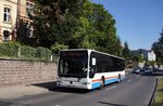 Stadtbus Eisenach: Mercedes-Benz Citaro Facelift der KVG Eisenach, eingesetzt im Stadtverkehr. Aufgenommen im August 2016 im Stadtgebiet von Eisenach.
