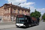 Stadtbus Kaiserslautern: Mercedes-Benz Citaro Facelift der SWK - Stadtwerke Kaiserslautern GmbH, aufgenommen im Mai 2017 am Hauptbahnhof in Kaiserslautern.