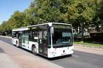 Stadtbus Eisenach: Mercedes-Benz Citaro Facelift der KVG Eisenach, eingesetzt im Stadtverkehr. Aufgenommen im September 2017 im Stadtgebiet von Eisenach.