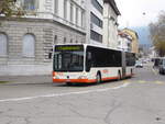 BSU - Mercedes Citaro Nr.51  SO 155951 unterwegs auf der Linie 1 in Solothurn am 18.11.2017