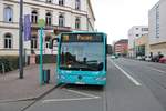 Autobus Sippel Mercedes Benz Citaro 1 Facelift am 09.03.19 in Frankfurt am Main Südbahnhof