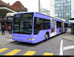 tpf - Mercedes Citaro Nr.595 FR 300440 bei den Bushaltestellen vor dem Bahnhof in Freiburg am 18.05.2019