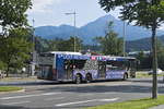 Mercedes-Benz O 530 II (Citaro Facelift) von Postbus (BD-14038) in Innsbruck, Olympiastraße. Aufgenommen 13.6.2002.