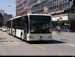 SBB Bahnersatz - Bern nach Freiburg mit dem Mercedes Citaro von Interbus  FR  300481 unterwegs in Bern am 08.08.2020