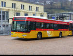 Postauto - Mercedes Citaro  TI 228012 in Bellinzona bei den Bushaltestellen beim Bahnhof am 12.02.2021